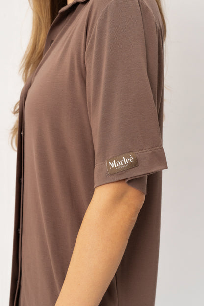 Chocolate Mousse - Short Sleeve Set