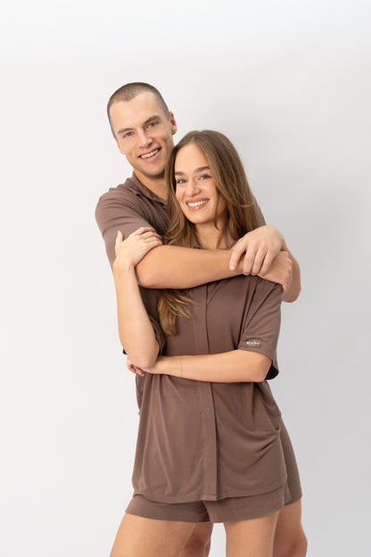 Chocolate Mousse - Short Sleeve Set