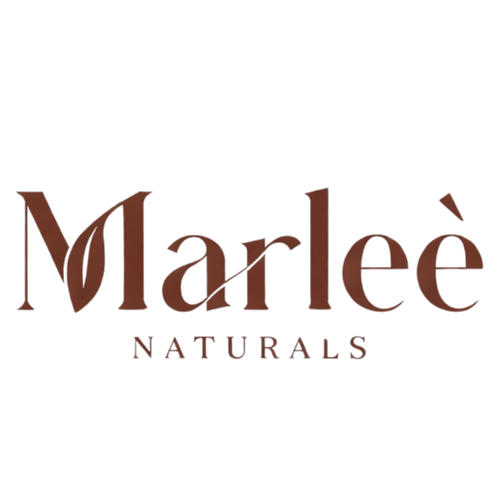 Marleè Naturals logo in brown on a white background