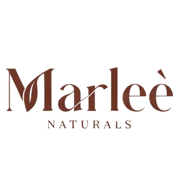 Marleè Naturals logo in brown on a white background